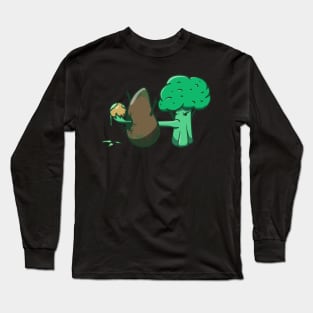 Veggies at war Long Sleeve T-Shirt